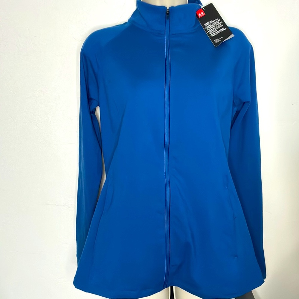 Women’s Under Armour Golf long sleeve, light zip-up -  Medium